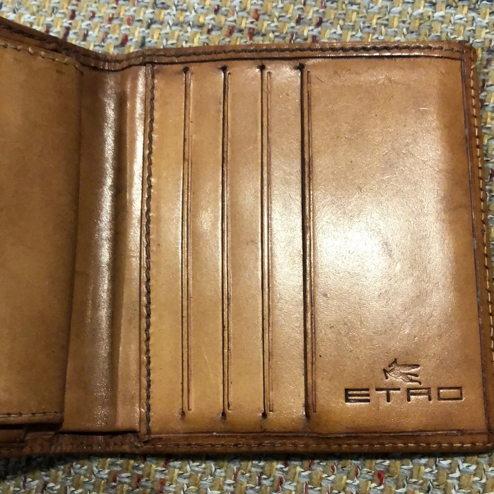 ETRO Milano Paisley Bifold Wallet Excellent Condition